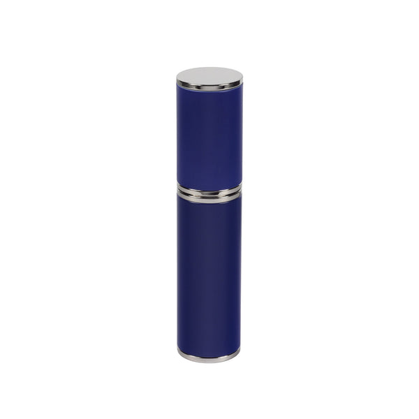 TRAVEL/PURSE PERFUME ATOMIZER: LACQUERED, BLUE