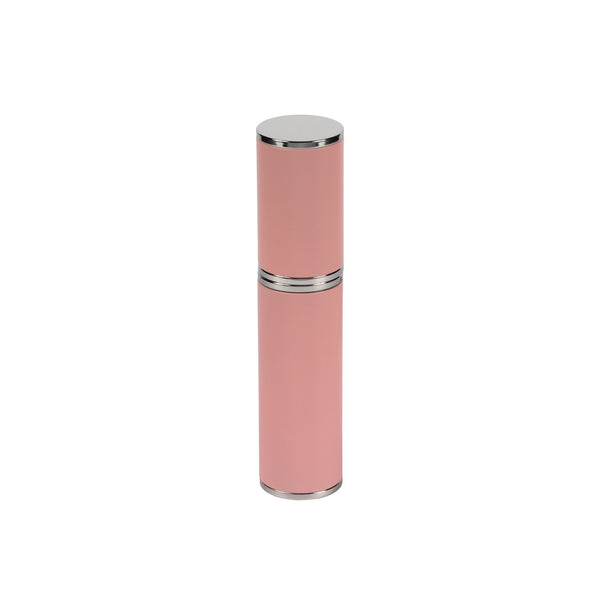 TRAVEL/PURSE PERFUME ATOMIZER: LACQUERED, POWDER ROSE